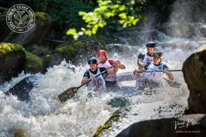 Raftaři bojovali na Čertových proudech pod Lipnem o tituly mistrů a mistryň České republiky 2024